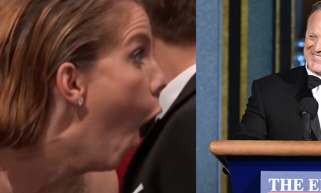 image: Salen måpte da Spicer dukket opp på scenen. Nå snakker han: - Folk legger for mye i dette